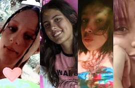 Fotos de adolescentes denunciadas como desaparecidas