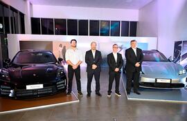 Alan Carrizosa, Miguel Carrizosa, Jorge Pushkarevich y Teodoro Vega.