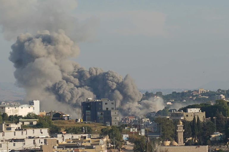 Israel continúa sus ataques contra el Líbano pese a anuncio de Trump de fin de la guerra - Mundo