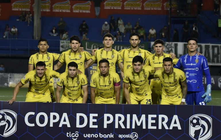 Así formó el onceno titular de Recoleta FC ante Rubio Ñu.