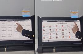 Máquinas de votación. Cómo votar paso a paso