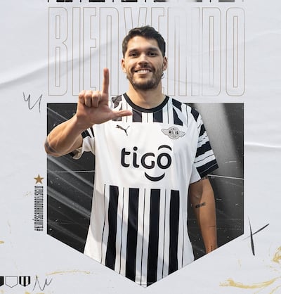 Con esta imagen, Libertad presentó a Nicolás Omar Freire (32 años), su primera incorporación para el segundo semestre de la temporada.