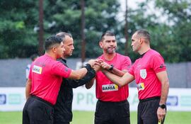 La Comisión de Árbitros de la APF dio a conocer la nómina de jueces para la séptima ronda del torneo de la Primera División B.