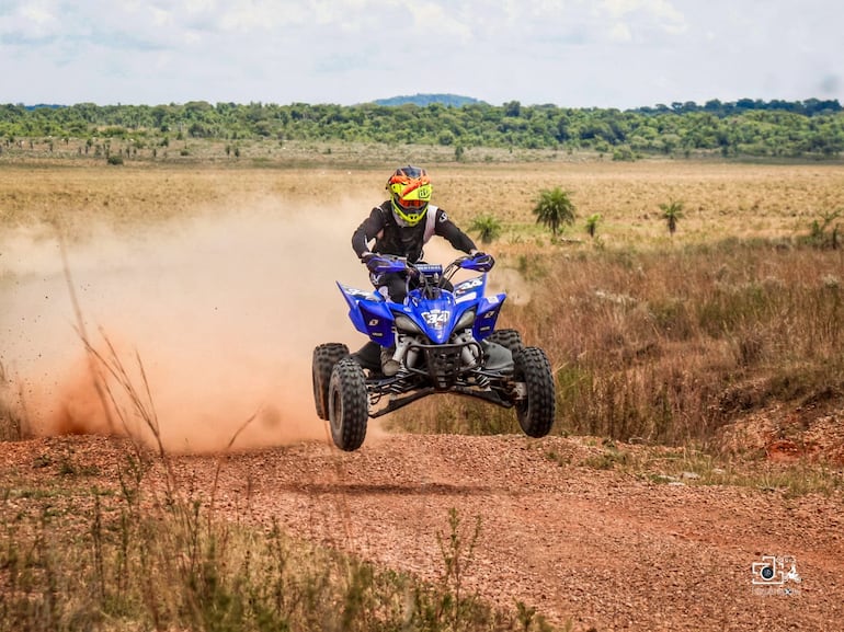 En la categoría ATV Fuerza Libre, Marcos Giménez destacó y se llevó el triunfo.