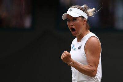 La kazaja Yulia Putintseva (29 años) eliminó a la #1 Iga Swiatek para avanzar a octavos. AFP