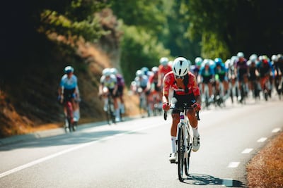 La ciclista paraguaya Agua Marina Espínola Salinas (30 años) volvió con fuerza a las competencias europeas.