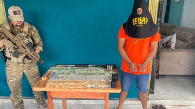 Mario Edgar Núñez Maidana, detenido.