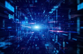 Concepto de datos digitales.