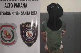 Rafael Ayala Mercado, detenido.