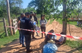 Intervención fiscal-policial en el lugar del hecho.
