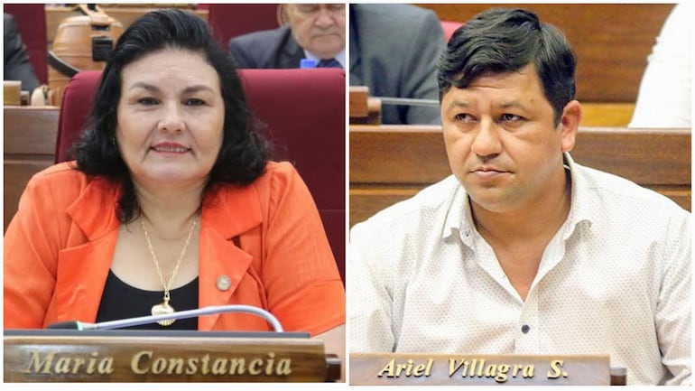 Liberales que votaron a favor de Camilo Benítez.