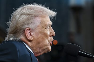 Donald Trump, presidente de los Estados Unidos.