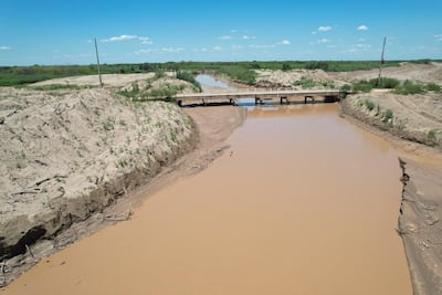 El río Pilcomayo ya se desbordó en algunas zonas.