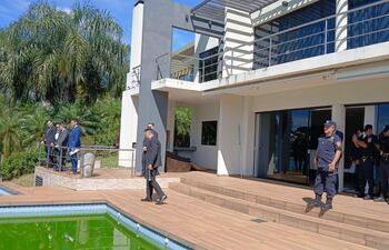 Constitución del Tribunal de Sentencia que juzga al senador Erico Galeano en el condominio Aqua Village de Altos.