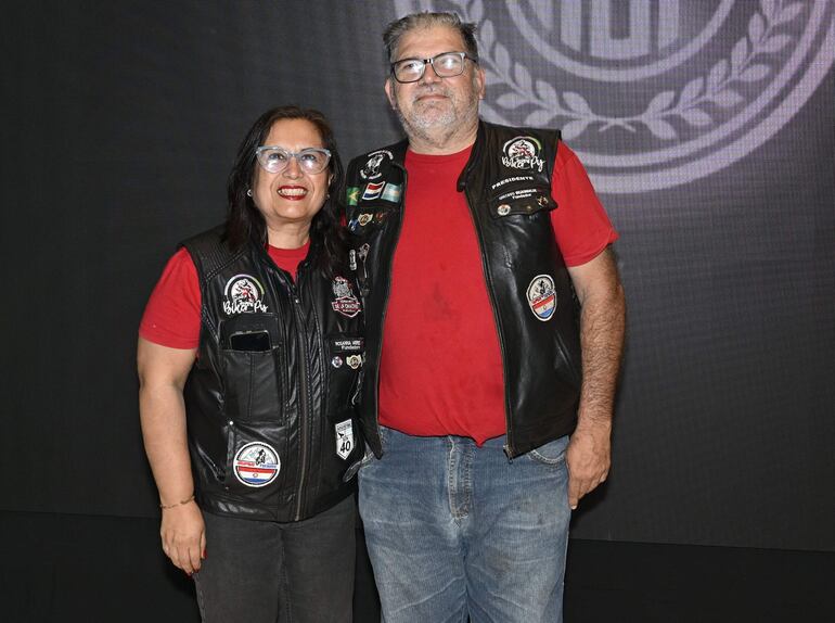 Rosanna Mieres y Gustavo Insaurralde. 