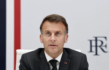 Emmanuel Macron, presidente de Francia.