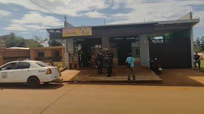El incidente ocurrió en el barrio Santa Inés de Presidente Franco.