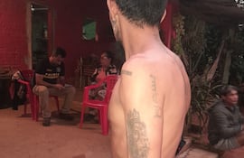 Cristhian Javier Ayala Escobar, fue nuevamente detenido con evidencias y puesto puesto a cargo del Ministerio Público.