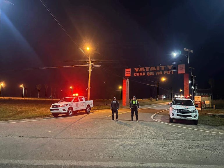 Policía intensifica operativos simultáneos en Guairá para blindar zonas urbanas y rurales ante hechos delictivos.