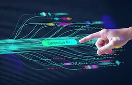 IA generativa, imagen ilustrativa.