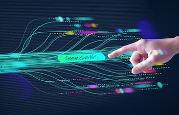 IA generativa, imagen ilustrativa.