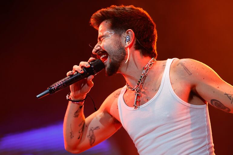 El cantante colombiano Camilo