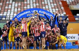 Los monarcas de la edición anterior de la Liga Evolución, Los Pynandi volvieron a sumar otro título este año con la obtención de la Zona Sur de forma invicta.