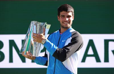Carlos Alcaraz ganó el torneo de Indian Wells