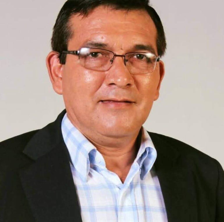 El presidente de las Ligas Agrarias Cristianas, el exsenador Pedro Santacruz.