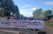 Las familias de dos comunidades indígenas se manifiestan con cierre de ruta intermitente de la ruta PY08