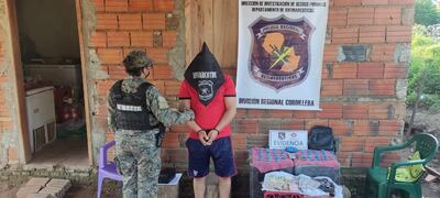 Allanamiento de viviendas e incautación de cocaína en Tobatí