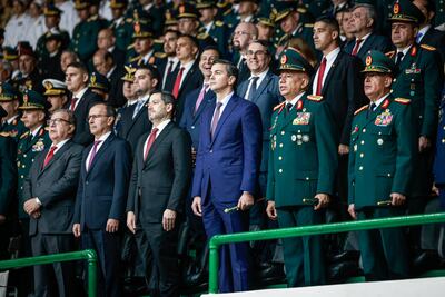 Celebración del Día del Ejército Paraguayo en el Polideportivo 14 de Mayo del Cuartel General del Ejército.