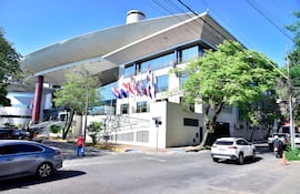 Edificio clásico del Congreso del congreso de la Nacían.