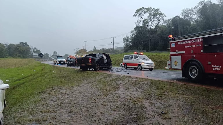 Accidente de transito con saldo fatal en Capitán Miranda.