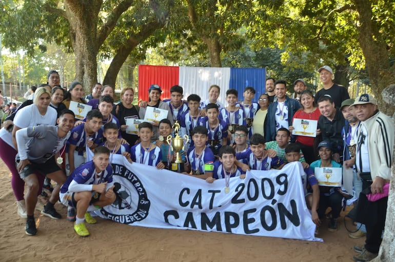 Los campeones en la categoría 2009