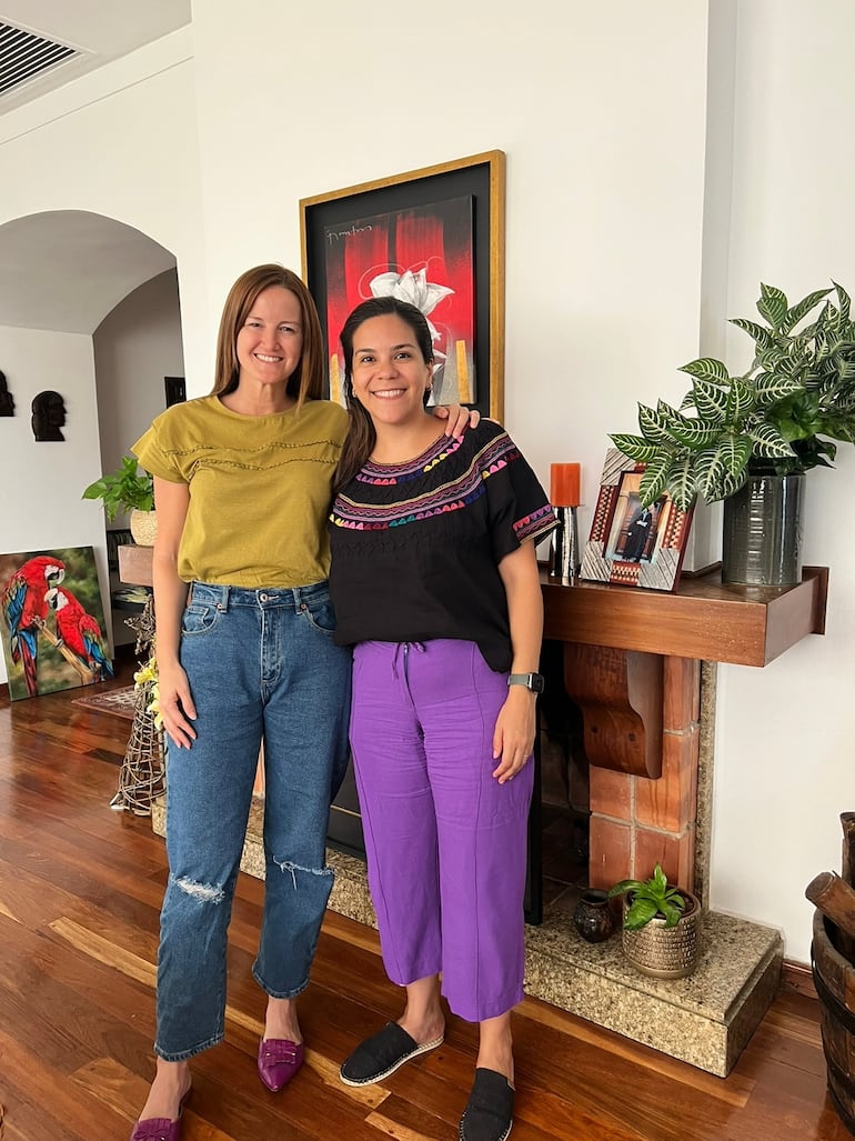 Soledad Núñez y johanna ortega. foto archivo.