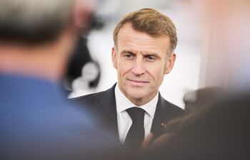 Emmanuel Macron, presidente de Francia.