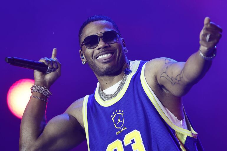 El cantante estadounidense Nelly.