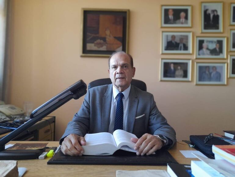 Dr. José Waldir Servín, camarista que votó por el rechazo de la recusación de Édgar Melgarejo contra la jueza Diana Carvallo.