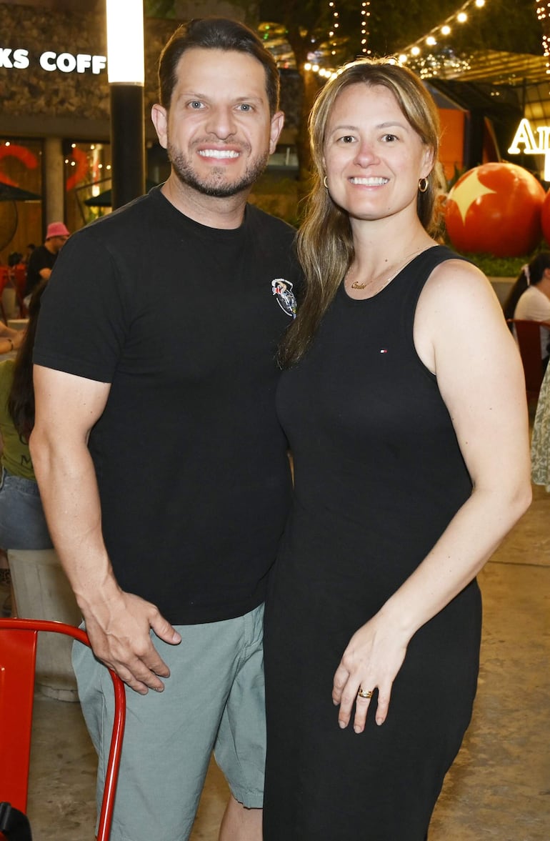 André y Carlise Carlet.