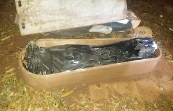 El cuerpo estaba oculto en el interior de una carpintería en Luque.