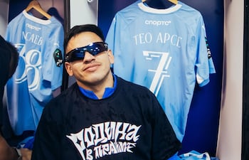 El extremo paraguayo, Teodoro Sebastián Arce Villaverde (26 años), tras conseguir el ascenso a la Primera Divisón de Rusia con el Rodina Moscú.