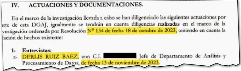 El investigador dice que entrevistó a Ruiz el 13 de noviembre de 2023 (un día antes del ascenso de Irún), pero no hay rastros de los detalles de esa indagación.