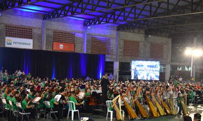 Suena Carapeguá cerró con un megafestival que congregó a seiscientos artistas.