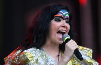 La cantante islandesa Björk.
