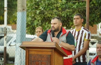 Silvio Peña, intendente de Emboscada.