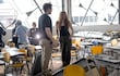 La cantante colombiana Shakira visitó la Institución educativa Carrasquilla Industrial, luego del terremoto de magnitud 7,4 en Quibdó (Colombia). (EFE/ STR)