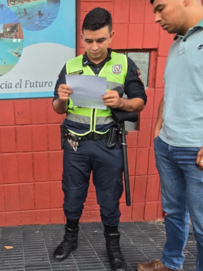 Suboficial ayudante Éver Samuel Sosa Benítez, imputado en la operación Dominó.