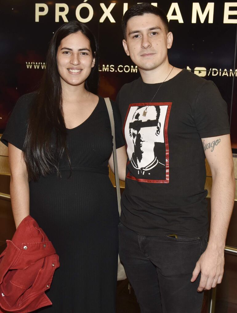 Nicole Mello y David Sanabria.