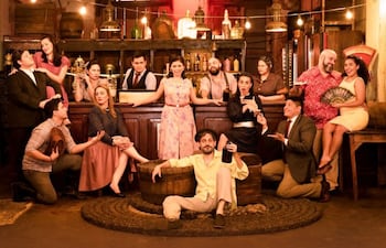 El Elenco Artístico Anástasi subirá a escena desde hoy con la zarzuela "Paloma Pará".